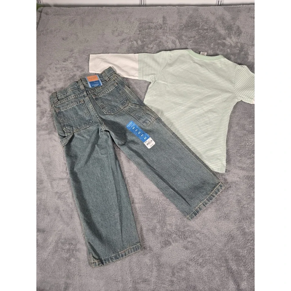 New W Tags Boys Gymboree Top And Sonoma Jeans Outfit Size 4T